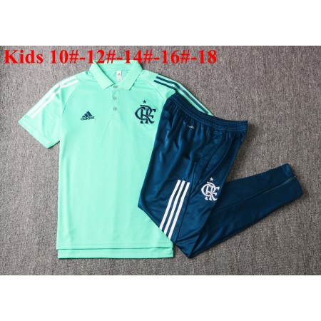CR Flamengo 2020-2021 Kinder Trainings Poloshirt M001